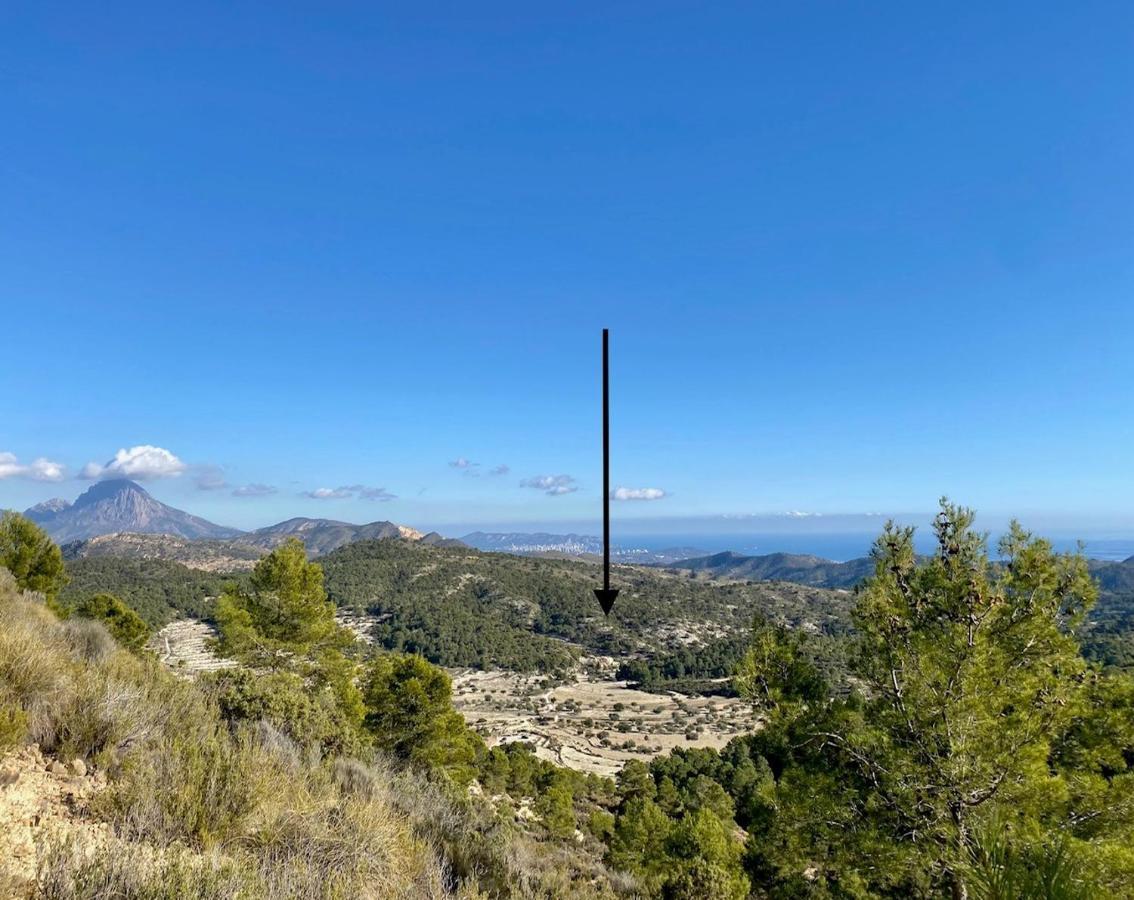 Finca Las Estrellas Relleu Buitenkant foto